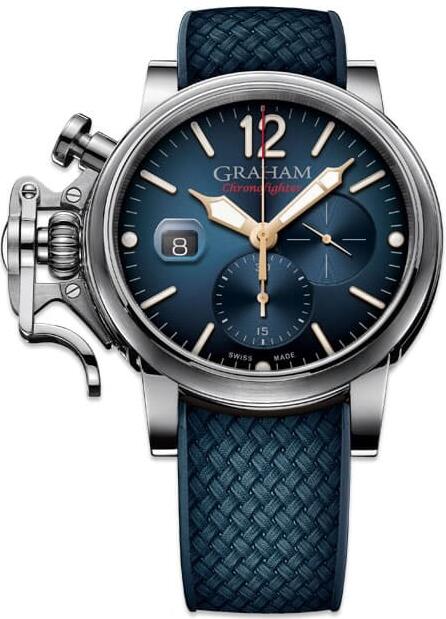 Replica Graham Watch 2CVDS.U09A Chronofighter Grand Vintage Blue Dial Replica Graham Watch 2CVDS.U09A Chronofighter Grand Vintage Blue Dial